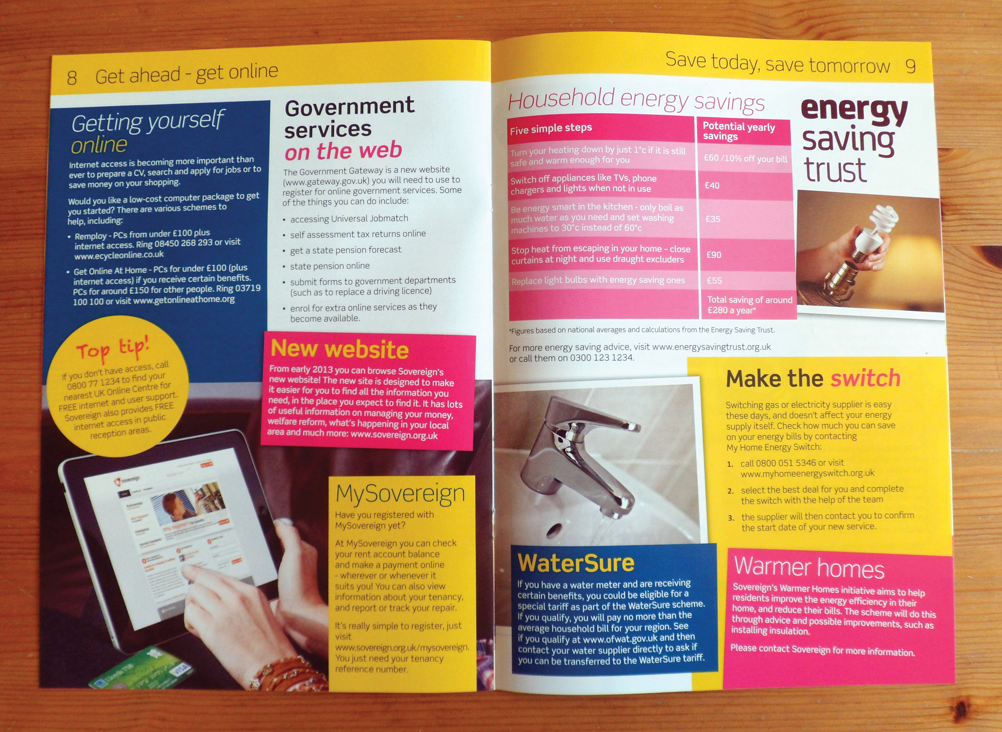 Moneywise Magazine spread 3