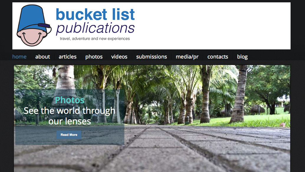 Bucket List Website