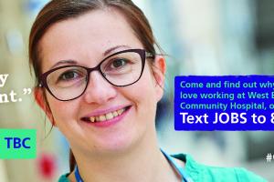 NHS recruitment Advert for Bus