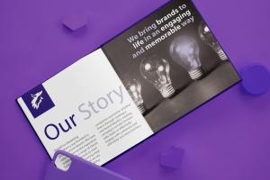 PurpleFox Booklet mock up