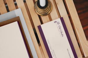 The Old Stables letterhead and compliments slip